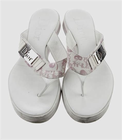 dior flip flops price|christian dior women's flip flops.